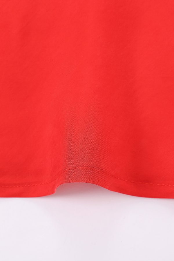 Japanese Cupro Bias Cut Skirt Flame Online Sale - Image 4