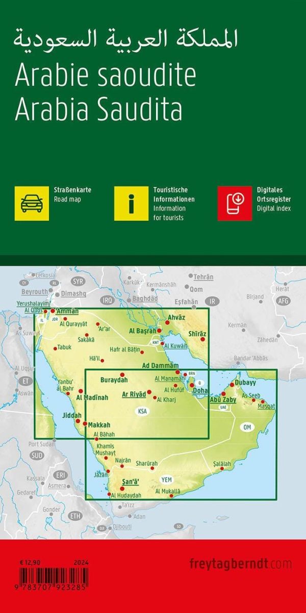 Road Map - Saudi Arabia | Freytag & Berndt Online now - Image 2
