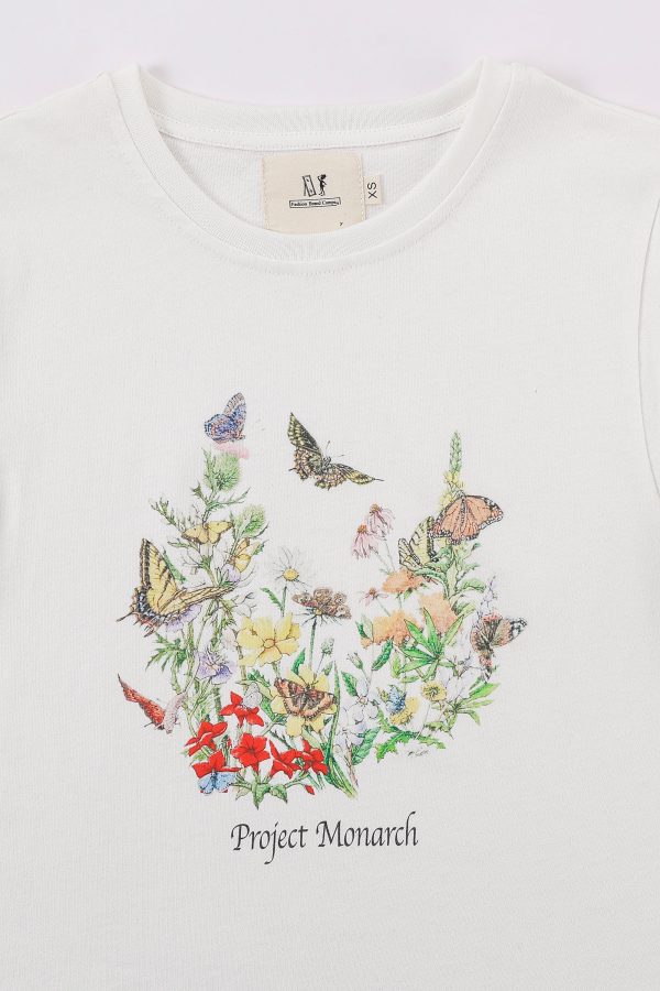 Project Monarch Cotton Tommy Tee Sale - Image 3