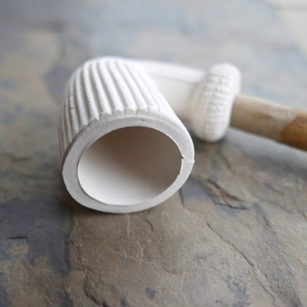 Large Stoneware Ribbed Pipe Sale - Image 2