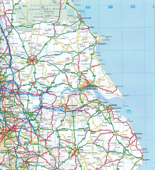 Road map # 4 - England East | AA Publishing Fashion - Image 4