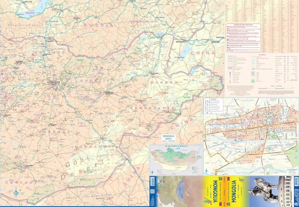 Travel Map - Mongolia + Ulaanbaatar Map | ITM For Cheap - Image 3