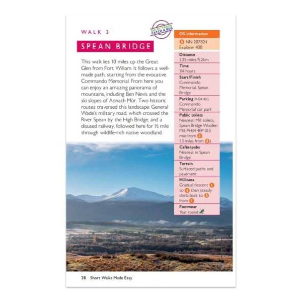 Walking guide (in English) - Fort William, Glen Coe and Lochaber, 10 leisure walks | Ordnance Survey - Short Walks For Cheap - Image 4