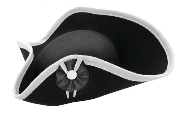 Fur Felt Military Tricorn - Black For Discount