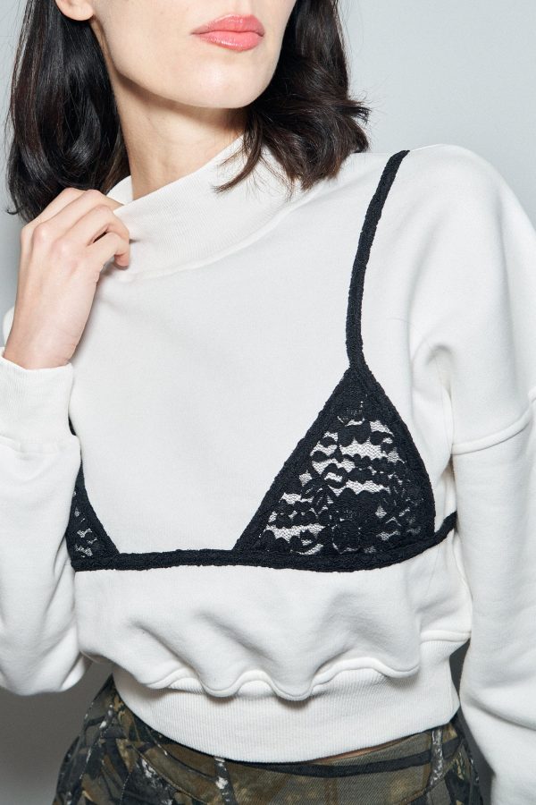 Lace Bikini Bod Rocky Sweatshirt Online Hot Sale - Image 2