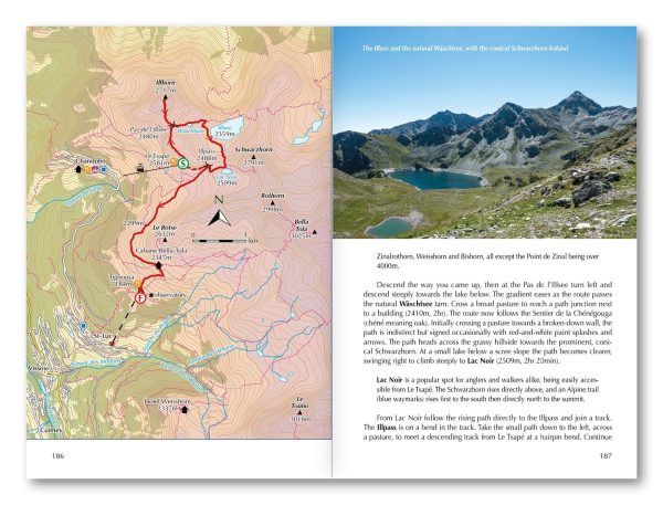 Hiking guide (in English) - Arolla and Zinal | Cicerone Hot on Sale - Image 4