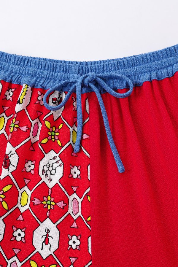 Scrap Linen Lounge Pants Online Hot Sale - Image 5