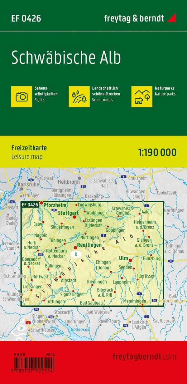 Leisure card - Schwäbische Alb | Freytag & Berndt Sale - Image 2