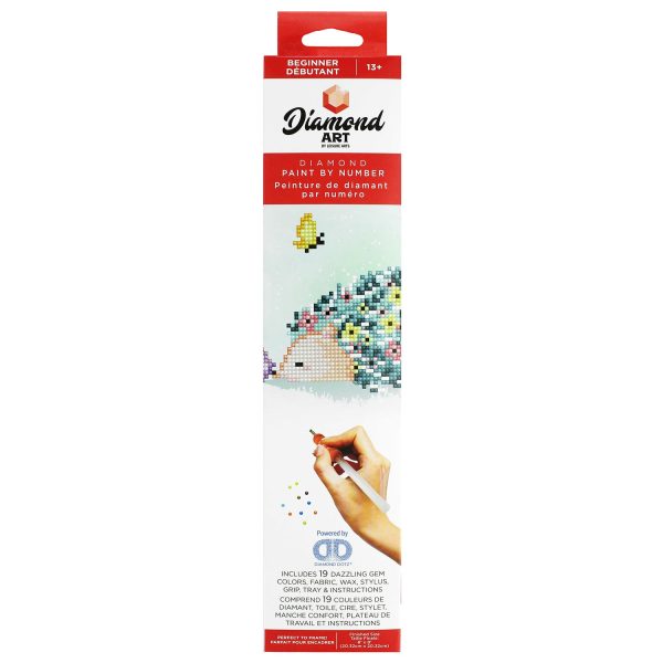 Beginner Diamond Art Kit Hedgehog DMA51484 For Sale - Image 2
