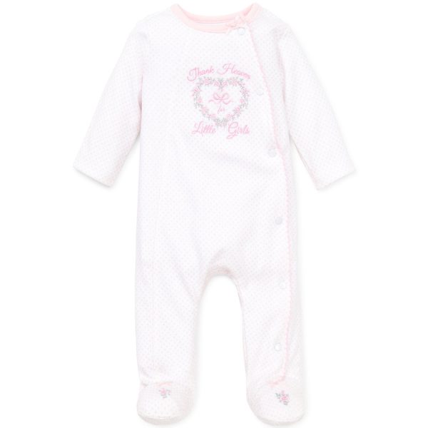 Baby Girl Sleeper Thank Heaven for Little Girls LBQ01556N Cheap