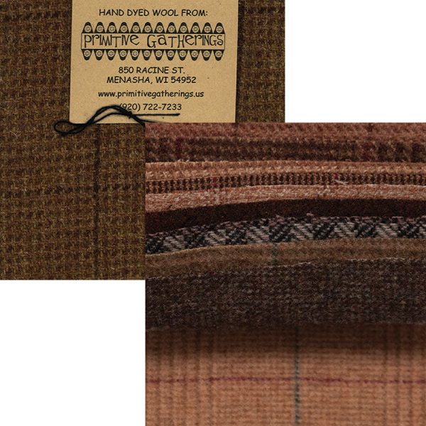 Hand Dyed Wool 5  Charm by Primitive Gatherings PRI 60 For Discount - Image 3