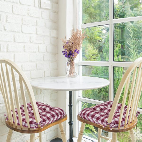 Buffalo Check Tufted Chair Cushions 1727 Online Sale - Image 3