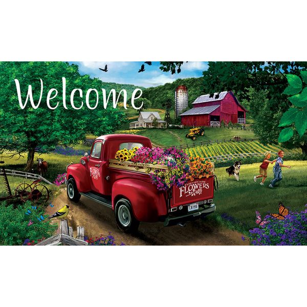 Welcome Floor Mat 18 x 30 inches For Cheap - Image 3