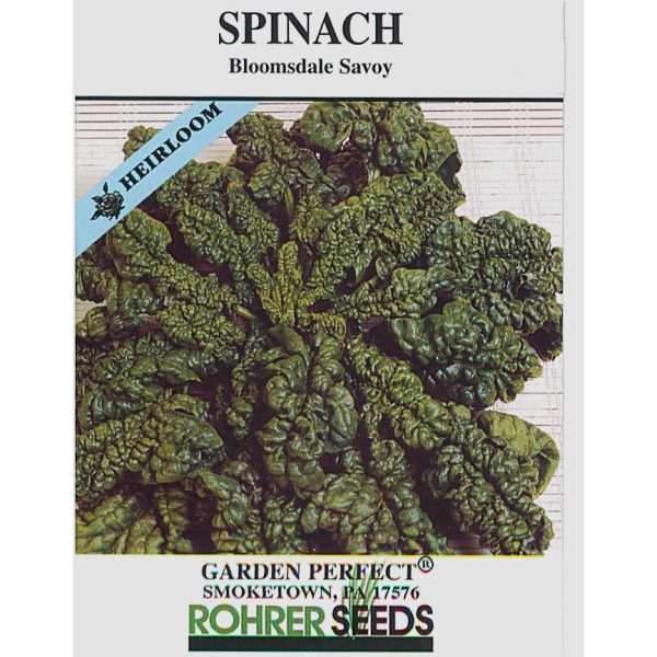 Bloomsdale Spinach Seed 9909800 Hot on Sale
