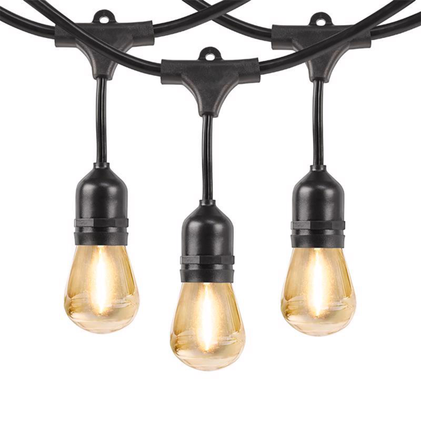 White Solar String LED Light Set 20 ft. 11 lights SL20 Cheap