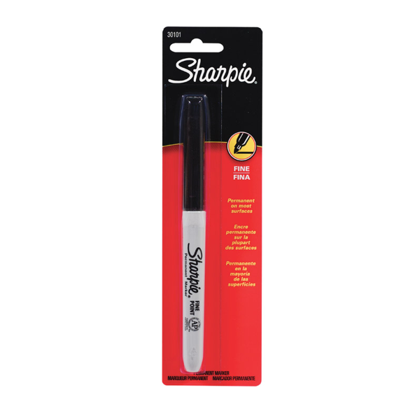 Black Fine Tip Permanent Marker 301 Fashion - Image 2