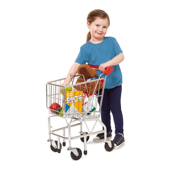 Shopping Cart Toy - Metal Grocery Wagon 4071 Online Hot Sale - Image 3