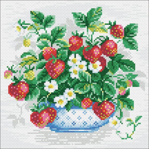 Strawberries Mosaic Kit RAM0008 Fashion