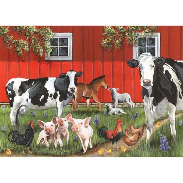 Red Barn Farm Tray Puzzle 58849 35-pieces Discount