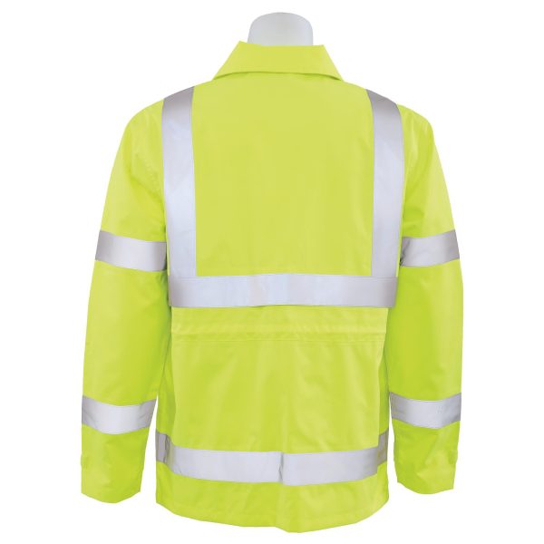 S371 Cl 3 Raincoat with 3M® Reflective Tape Sale - Image 4