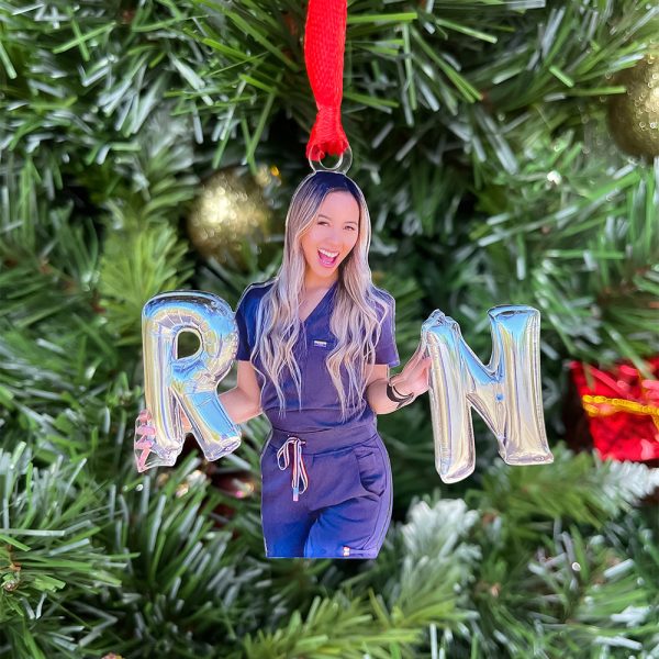 Custom Photo Gifts For Nurse Ornament 79acvp140924 For Sale - Image 2