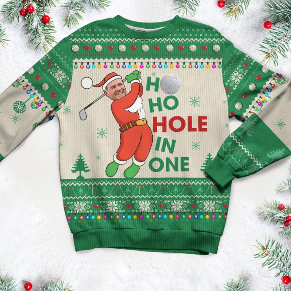 Custom Photo Gifts For Golf Player Ugly Sweater 07ACQN021024 For Sale - Image 3